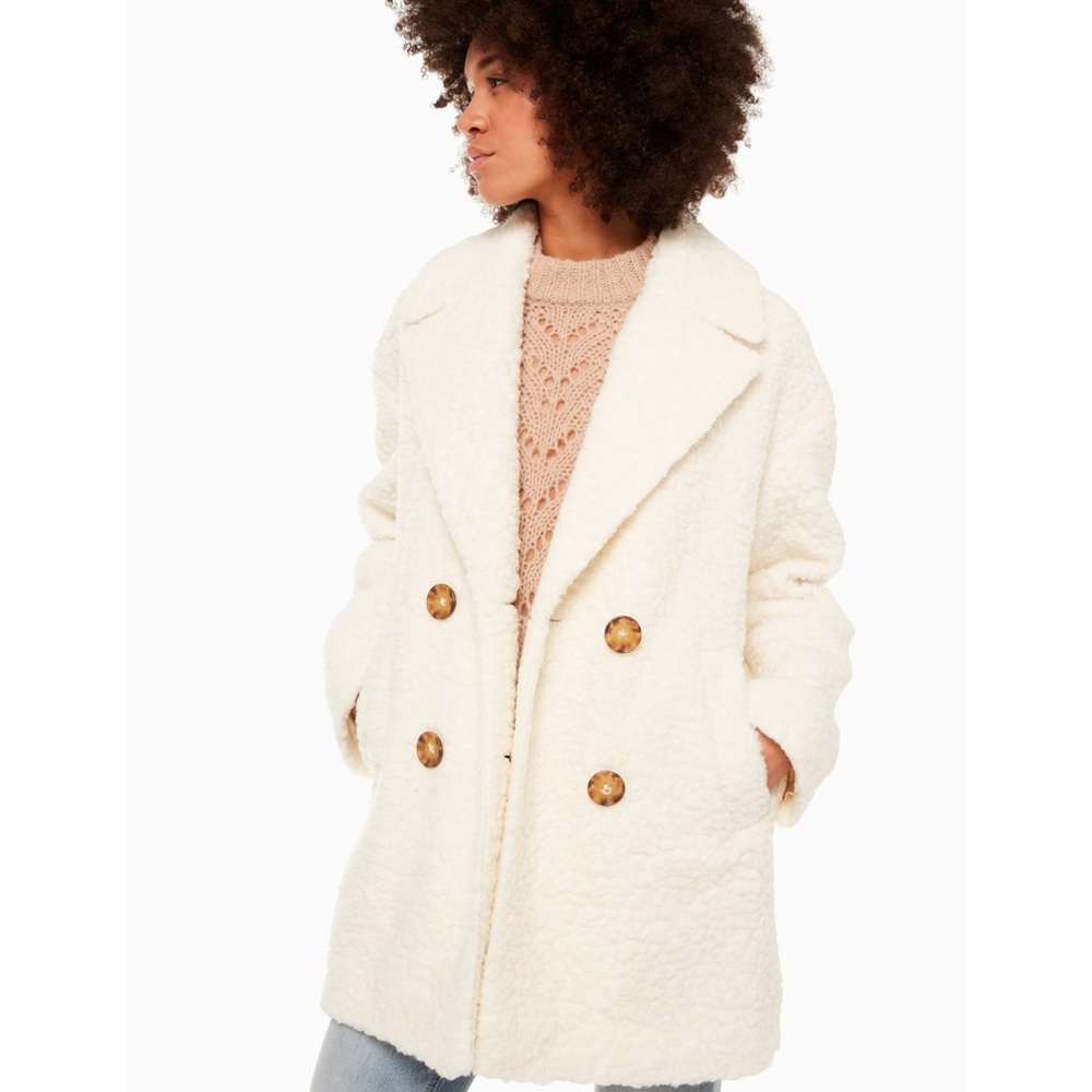 Kate Spade Broome Street Teddy Coat